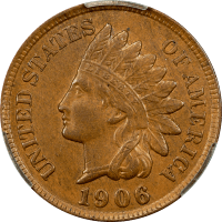 1906 Indian Cent (1c) Obverse Image