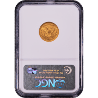 1906 Liberty Gold Quarter Eagle ($2.50) Reverse Slab Image