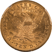 1906-O Liberty Eagle $10 Reverse Image