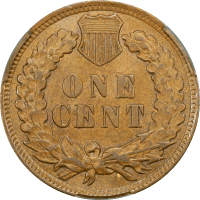 1907 Indian Cent (1c) Reverse Image