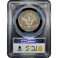 1907-S Barber Half Dollar (50c) Reverse Slab Image