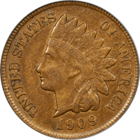 1909-S Indian Cent (1c) Obverse Image