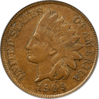 1909-S Indian Cent OGH OBVERSE Image