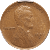 1909-S Lincoln Cent (1c) Obverse Image