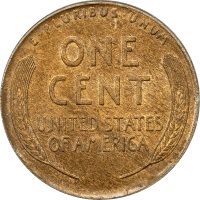 1909-S Lincoln Cent (1c) Reverse Image