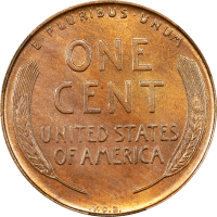 1909-S VDB Lincoln Cent (1c) Reverse Image