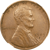1909-S VDB Lincoln Cent (1c) Obverse Image