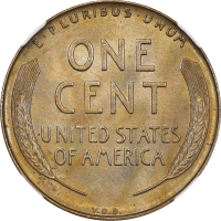 1909-S VDB Lincoln Cent (1c) Reverse Image