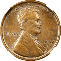 1909-S VDB Lincoln Cent (1c) Obverse Image
