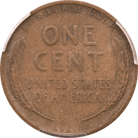 1909-S VDB Lincoln Cent (1c) Reverse Image