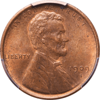 1909-S VDB Lincoln Cent (1c) Obverse Image