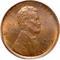 1909-S VDB Lincoln Cent (1c) Obverse Image
