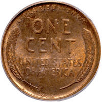 1909-S VDB Lincoln Cent (1c) Reverse Image