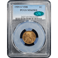 1909-S VDB Lincoln Cent (1c) SLAB Image