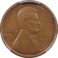 1909-S VDB Lincoln Cent (1c) Obverse Image