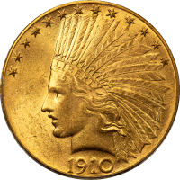 1910 Indian Gold Eagle ($10) Obverse Image