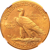 1911-D Indian Gold Eagle ($10) Reverse Image