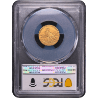 1911-D Indian Gold Quarter Eagle ($2.50) Strong D Reverse Slab Image