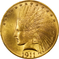 1911 Indian Gold Eagle ($10) OBVERSE Image