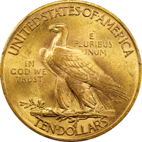1911 Indian Gold Eagle ($10) REVERSE Image