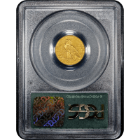 1911 Indian Gold Quarter Eagle ($2.50) OGH SLAB Image