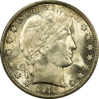 1912 Barber Half Dollar (50c) Obverse Image
