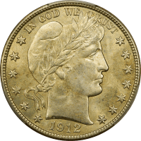 1912-S Barber Half Dollar (50c) OBVERSE Image