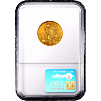 1913 Indian Gold Half Eagle ($5) Reverse Slab Image