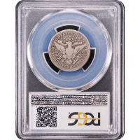 1913-S Barber Quarter (25c) Reverse Slab Image