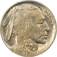 1913-S Type 2 Buffalo Nickel (5c) Obverse Image