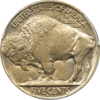1913-S Type 2 Buffalo Nickel (5c) Reverse Image