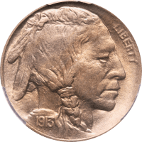 1913 Type 1 Buffalo Nickel (5c) Obverse Image