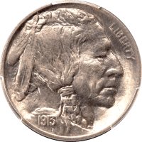 1913 Type 1 Buffalo Nickel (5c) Obverse Image