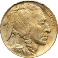 1913 Type 1 Buffalo Nickel (5c) OBVERSE Image
