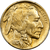 1913 Type 2 Buffalo Nickel (5c) Obverse Image