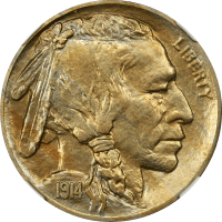 1914 Buffalo Nickel (5c) OBVERSE Image