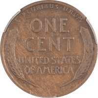 1914-D Lincoln Cent (1c) Reverse Image