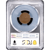 1914-D Lincoln Cent (1c) Reverse Slab Image