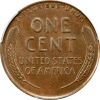 1914-D Lincoln Cent (1c) REVERSE Image