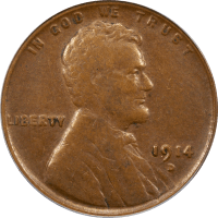 1914-D Lincoln Cent (1c) Obverse Image