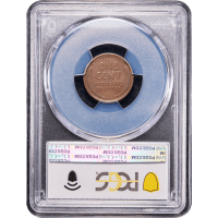 1914-D Lincoln Cent (1c) Reverse Slab Image