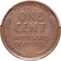1914-D Lincoln Cent (1c) Reverse Image