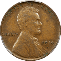 1914-D Lincoln Cent (1c) Obverse Image
