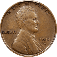 1914-D Lincoln Cent (1c) OBVERSE Image