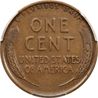 1914-D Lincoln Cent (1c) REVERSE Image