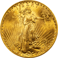 1914-S Saint Gaudens Double Eagle ($20) Obverse Image