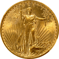 1914-S Saint-Gaudens Gold Double Eagle ($20) Obverse Image