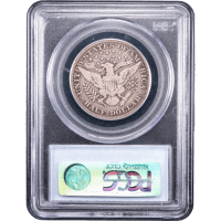 1915 Barber Half Dollar (50c) Reverse Slab Image