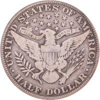 1915 Barber Half Dollar (50c) Reverse Image