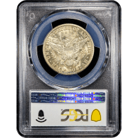 1915-D Barber Half Dollar (50c) Reverse Slab Image